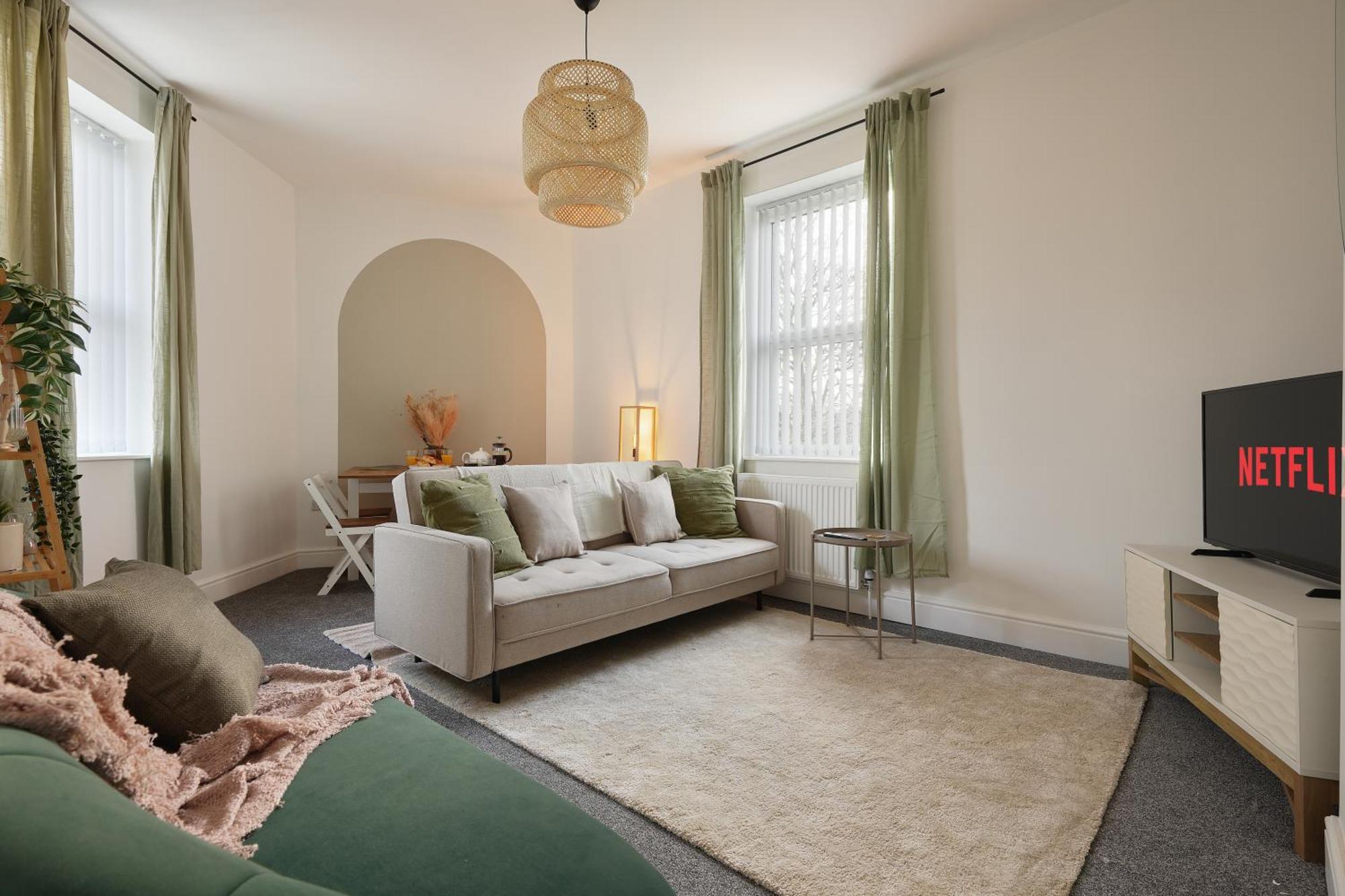 Apartment Sheffield Apt, Free Parking, Perfect For Workers